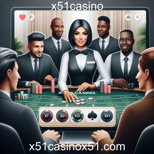 Experimente a Emoção do Cassino Ao Vivo no x51casino